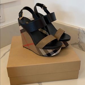 Burberry Platform Wedge
